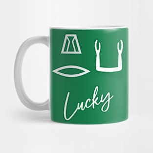 Lucky in Ancient Egyptian Mug